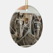 チーム作業 セラミックオーナメント (右)