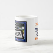 チーム写真、コーチの名前、年の野球のコーチのマグ コーヒーマグカップ (中央)