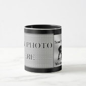 チーム写真、男の子、コーチのための一流のレスリングのギフト マグカップ (中央)