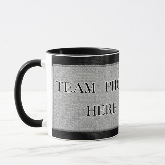 チーム写真、男の子、コーチのための一流のレスリングのギフト マグカップ (左)