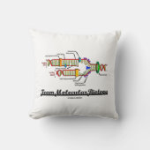 チーム分子生物学(DNAの写し) クッション (正面)