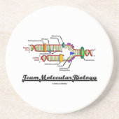 チーム分子生物学(DNAの写し) コースター (正面)