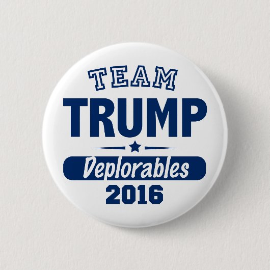 チーム切札Deplorables 缶バッジ (正面)