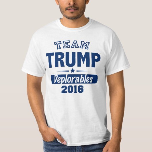 チーム切札Deplorables Tシャツ (正面)