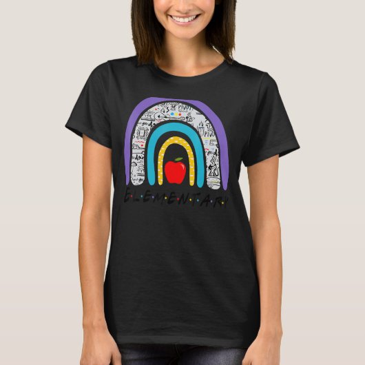 チーム初等分隊新学期レインボーキッズ Tシャツ (正面)