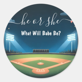 チーム別ボールゲームピッチおもしろい野球の性別公開 ラウンドシール