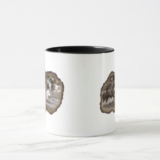 チーム努力のコーヒー・マグ マグカップ (中央)