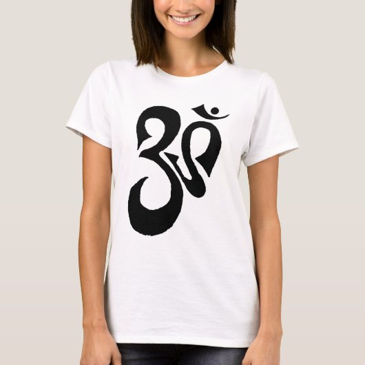 チーム原因- gの合われたスパゲッティcami w/blkのオーム tシャツ (正面)