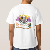 チーム叙事詩のDieterworksのワイシャツ Tシャツ (裏面)