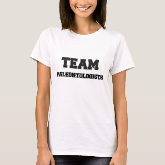 チーム古生物学者 Tシャツ (正面)