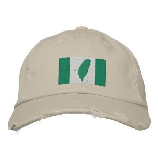 チーム台湾キャップ 刺繍入りキャップ