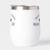 チーム名ここに名前ナンバボールパドルゴルフを追加 (右面)