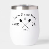 チーム名ここに名前ナンバボールパドルゴルフを追加 (正面)