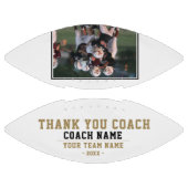 チーム名とチームフォトサッカーに感謝 アメリカンフットボール (パネル)