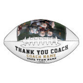 チーム名とチームフォトサッカーに感謝 アメリカンフットボール (正面)