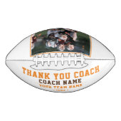 チーム名とチームフォトサッカーに感謝 アメリカンフットボール (正面)