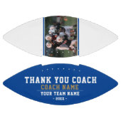 チーム名とチームフォトブルー アメリカンフットボール (パネル)