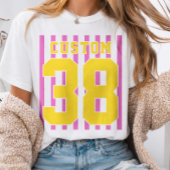 チーム名と背番号入り オリジナル ゲームデーTシャツ Tシャツ