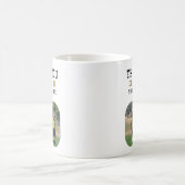 チーム名の写真入りコーチへの感謝 コーヒーマグカップ (中央)