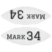 チーム名の追加プレイヤー名の日付スポーツマンヴィンテージ アメリカンフットボール (パネル)