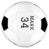 チーム名の追加プレイヤー名の日付スポーツマンヴィンテージ サッカーボール (回転)