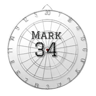 チーム名の追加プレイヤー名の日付スポーツマンヴィンテージ ダーツボード