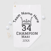 チーム名の追加プレイヤー名の追加スポーツマン ゴルフタオル (インサイチュ)