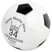 チーム名の追加プレイヤー名の追加スポーツマン サッカーボール (3/4)