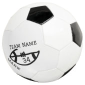 チーム名の追加プレイヤー名の追加スポーツマン サッカーボール (3/4)