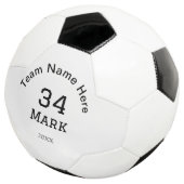 チーム名の追加プレイヤー名の追加スポーツマン サッカーボール (3/4)