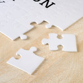 チーム名の追加プレイヤー名の追加スポーツマン ジグソーパズル (側面)