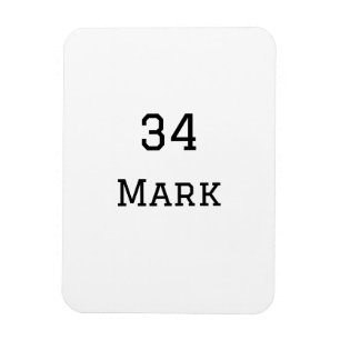 チーム名の追加プレイヤー名の追加スポーツマン マグネット