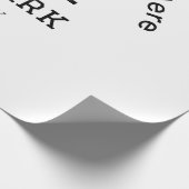 チーム名の追加プレイヤー名の追加スポーツマン ラッピングペーパー (角)