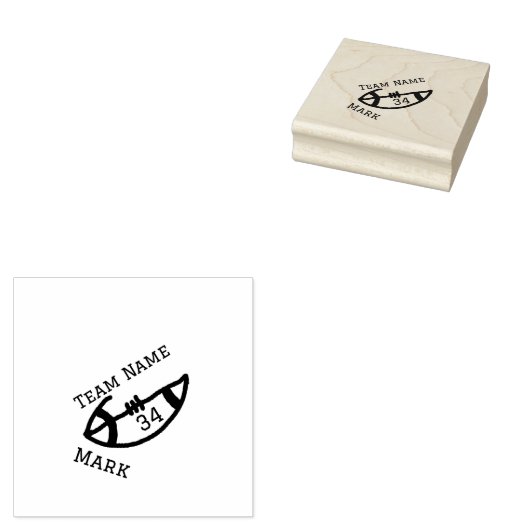 チーム名の追加プレイヤー名の追加スポーツマン ラバースタンプ (押印)