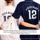 チーム名カスタム番号を持つ野球母チーム Tシャツ