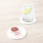 チーム名バスケットボールコースターの追加 コースター (側面)