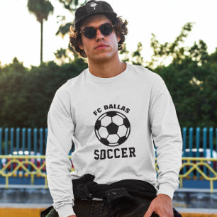 チーム名パーソナライズされたサッカーママパパ Tシャツ