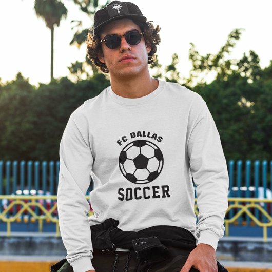 チーム名パーソナライズされたサッカーママパパ Tシャツ