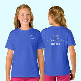 チーム名ファミリースポーツパーティーゲーズウェア Tシャツ