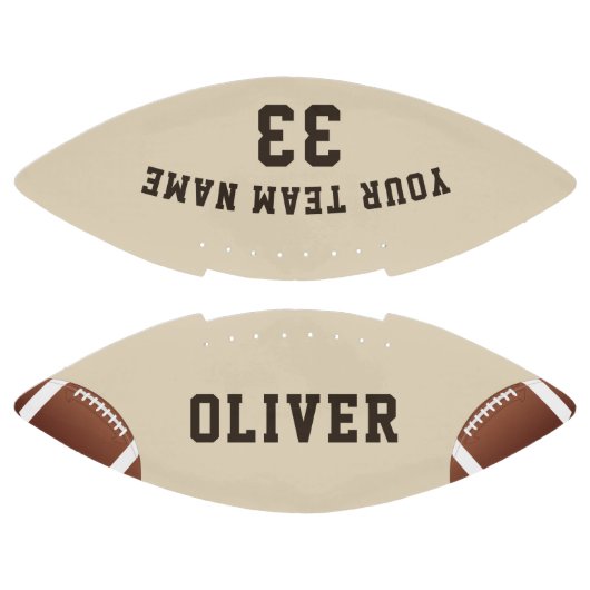 チーム名モダンプレイヤー名番号カスタム アメリカンフットボール (パネル)