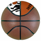 チーム名モダン番号を持つバスケットボール バスケットボール (右)