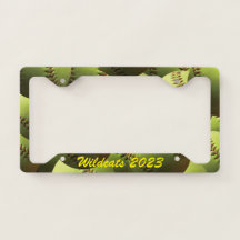 チーム名前および年のソフトボール