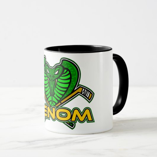 チーム名前の毒液のコンボのマグ マグカップ (正面右)