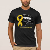 チーム名前- Neuroblastoma --を個人化して下さい Tシャツ (正面)