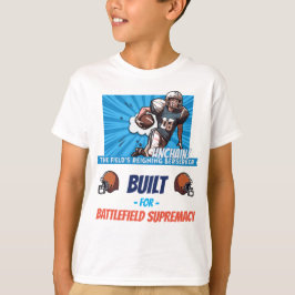 [チーム名]のグリッドアイアンベルサーカー #44 カスタマイズ可能 Tシャツ
