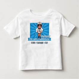 [チーム名]の小さな巨人#24カスタマイズ トドラーTシャツ