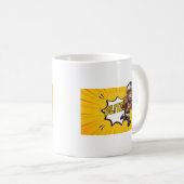 [チーム名]のGridiron Blitzkrieg #28カスタマイズ可能 コーヒーマグカップ (正面右)