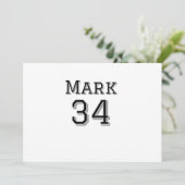 チーム名 選手名 日付 スポーツ メンズ ヴィンテージ 招待状 (スタンド正面)