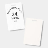 チーム名 選手名 日付 スポーツ 男子 バッジ (Front & Back)