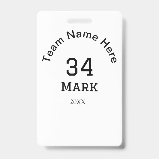 チーム名 選手名 日付 スポーツ 男子 バッジ (Front)